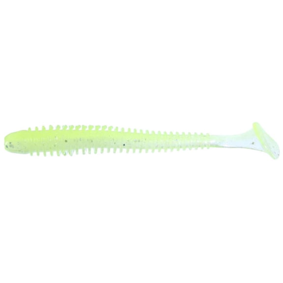Keitech Swing Impact 4'' Chartreuse Shad 8pk