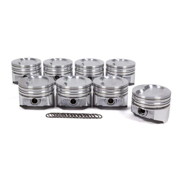 KB Performance Pistons KB303.030 Small Block Ford 351W D-Cup 2V Piston Set, 4.030 Bore - Minus 19.5cc