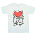 thumbnail image 1 of Keith Haring Mens White Short Sleeve Graphic T-Shirt XX-Large, 1 of 2