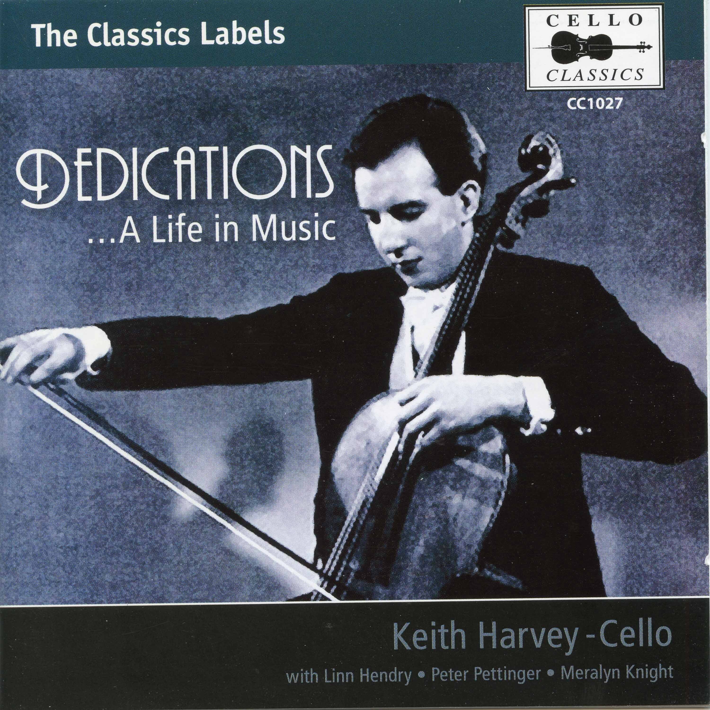 Keith Harvey - Dedications: A Life in Music - Music & Performance - CD