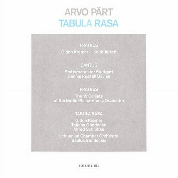 Keith Jarrett - Tabula Rasa - Classical - CD