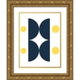 thumbnail image 1 of Keith, Jesse 25x32 Gold Ornate Wood Framed with Double Matting Museum Art Print Titled - Modern Spheres, 1 of 4