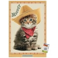 thumbnail image 1 of Keith Kimberlin - Kitten - Meowdy Wall Poster with Push Pins, 22.375" x 34", 1 of 3
