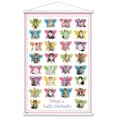 thumbnail image 1 of Keith Kimberlin - Kittens with Butterfly Wings Wall Poster with Wooden Magnetic Frame, 22.375" x 34", 1 of 3