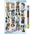 thumbnail image 1 of Keith Kimberlin - Puppies - Headphones Wall Poster, 22.375" x 34", 1 of 4