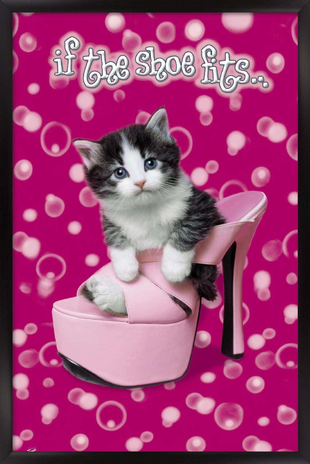 Keith Kimberlin - Shoe Wall Poster, 14.725" x 22.375", Framed