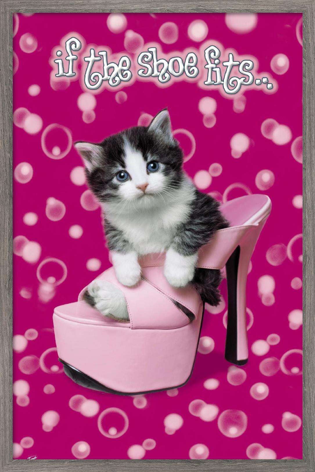 Keith Kimberlin - Shoe Wall Poster, 22.375" x 34", Framed