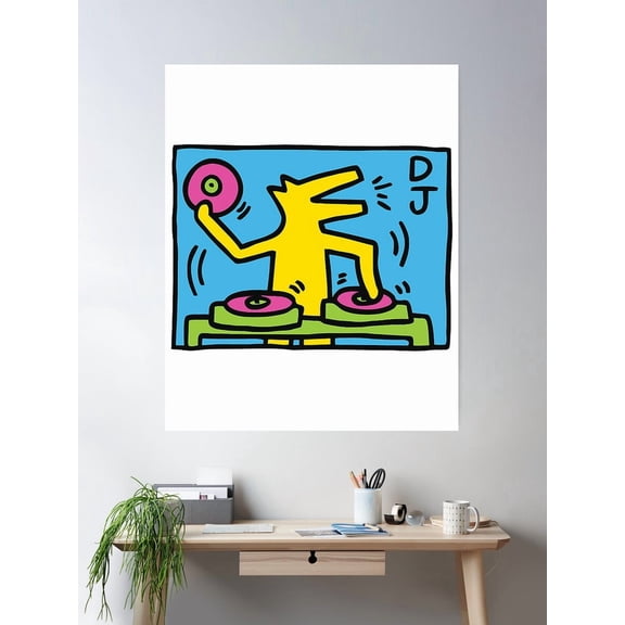 Keith Music Poster Wall Art, Modern Wall Decor For Living Room Bedroom, 16x24 UNFRAMED