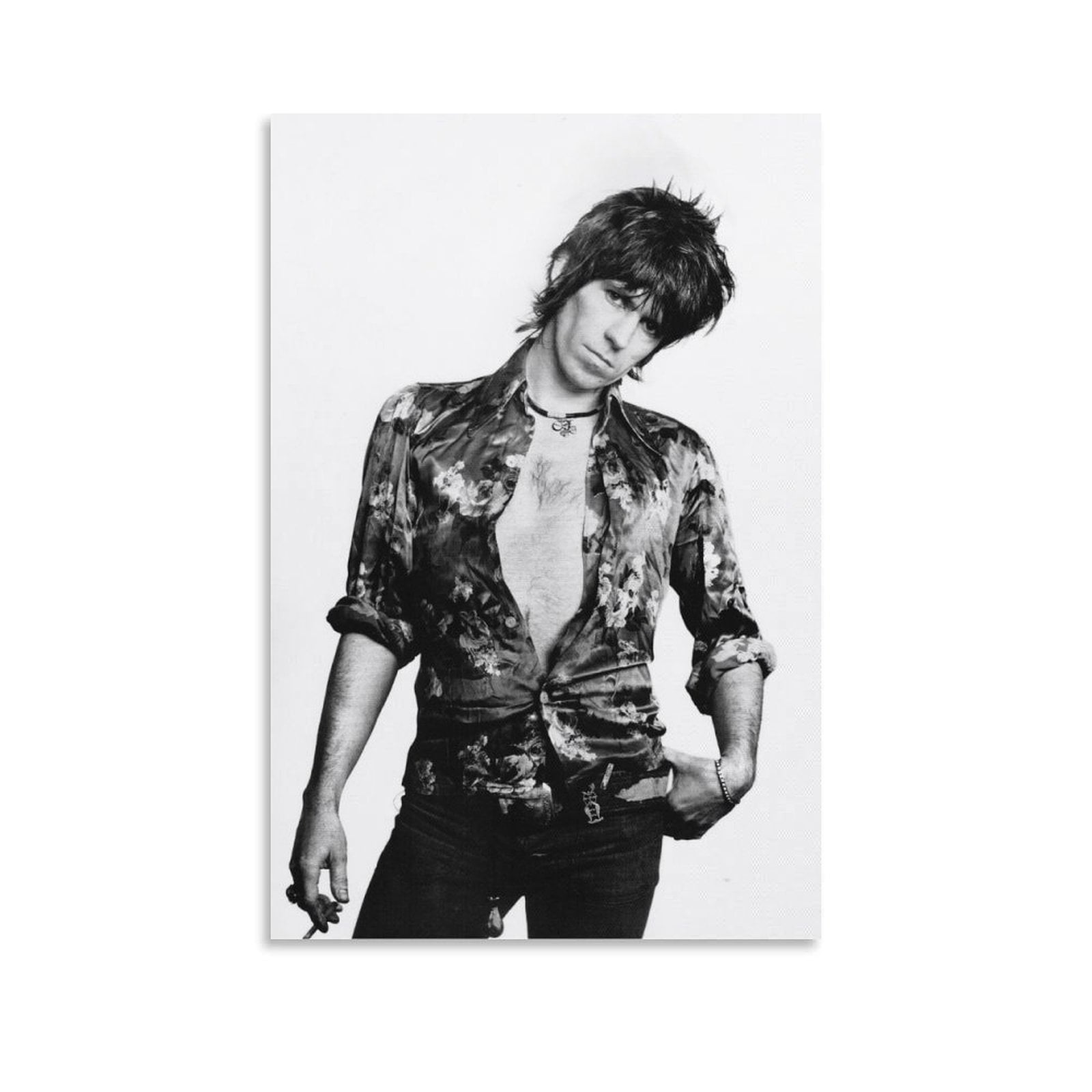 Produktbild von Keith Richards Poster Auf Leinwand, Schlafzimmer