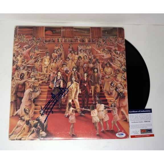 Keith Richards Rolling Stones Signed It's Only Rock And Roll Album PSA/DNA COA