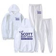 thumbnail image 1 of Keith Scott Body Shop One Tree Hill Hoodie Jogger Pants Two Piece Set Sweatshirts+Sweatpants Women Men's Set, 1 of 3