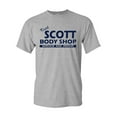 thumbnail image 1 of Keith Scott One Tree Hill Body Shop North Carolina TV Novelty Adult T-Shirt Tee, 1 of 2