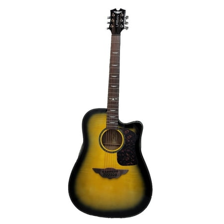 Keith Urban Acoustic Electric Guitar Ripcord 40-Piece Brazilian Burst Right-Handed