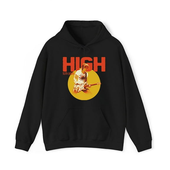 Keith Urban Merch HIGH Logo Hoodie Printed Hoodies Men Women Long Sleeve Pullover