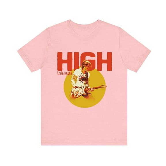 Keith Urban Merch HIGH Logo T-shirt Printed Shirt Men Women Tee Short Sleeve Crewneck