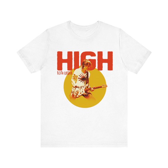 Keith Urban Merch HIGH Logo T-shirt Printed Shirt Men Women Tee Short Sleeve Crewneck