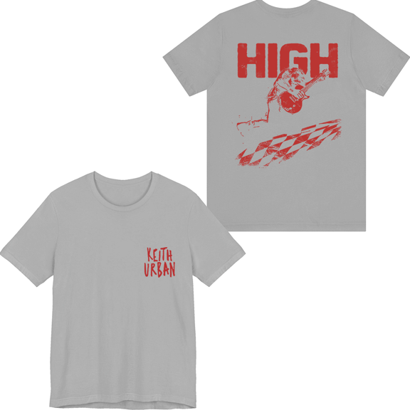 Keith Urban Merch HIGH T-shirt Printed Shirt Unisex Men Women Tee Short Sleeve Crewneck Top
