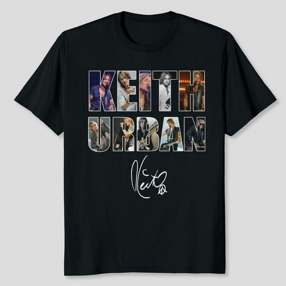 Keith Urban Shirt, Men's And Women's Graphic Tee 100% Cotton by TBun, Full Sizes S-5XL
