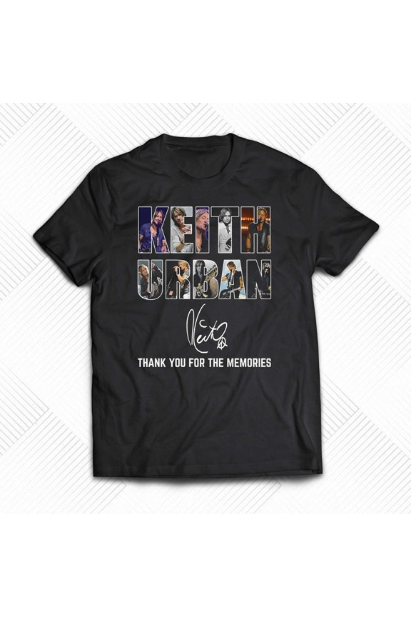 Keith Urban Thank You For The Memories T-shirt
