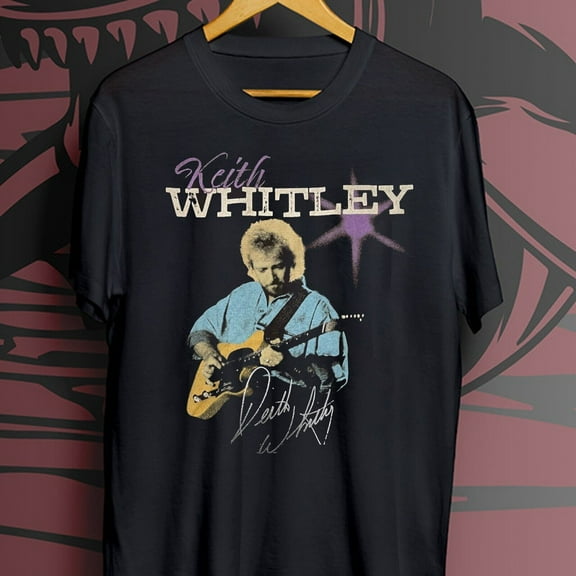Keith Whitley tshirt Short Sleeve Men All Size T-Shirt