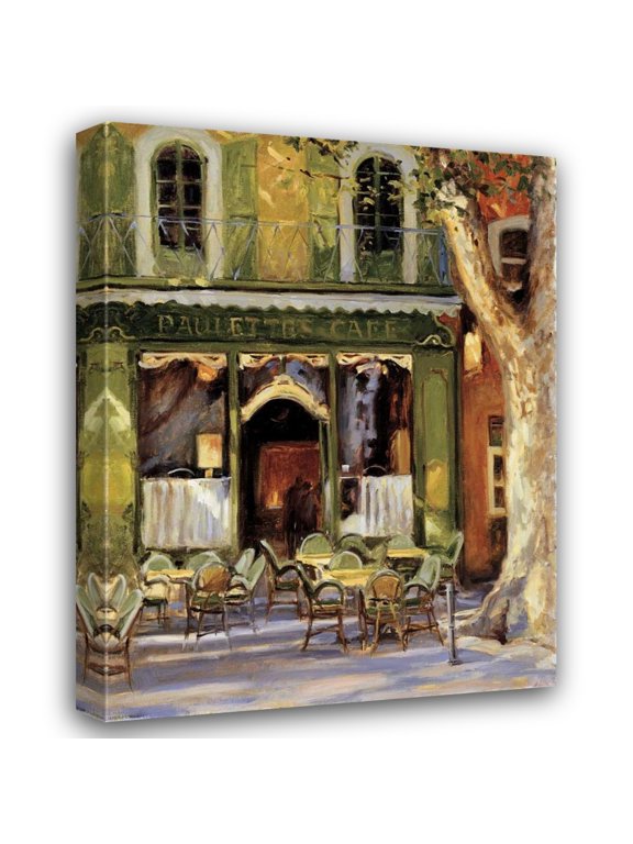 Keith Wicks 19x24 Gallery Wrapped Canvas Wall Art Titled - Paulettes Cafe