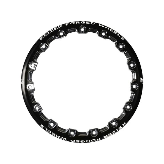 Keizer 13FBLRINGB Black Beadlock Ring, 13 Inch