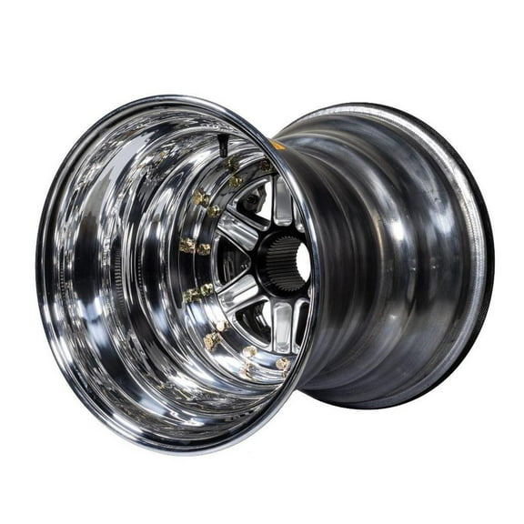 Keizer 15157SPIFBL 15X15 Inch, 6 Inch Offset Left Rear Wheel