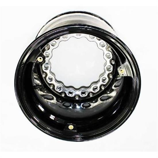 Keizer W15145IFBLPR 15x14 Inch 5 Inch Offset Wide Five Wheel Blk ...