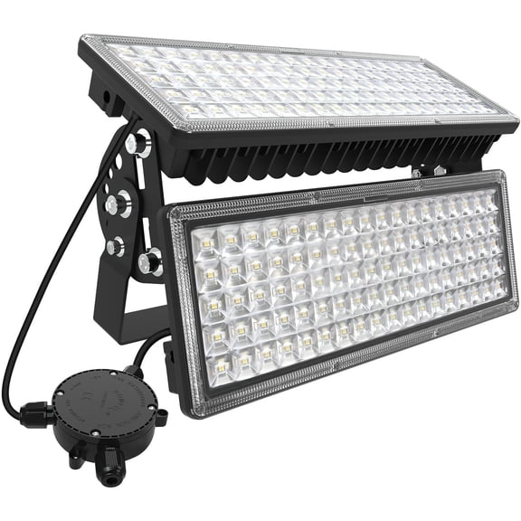 Kekeou 200W LED Arena Lights Outdoor, 6500K Daylight Stadium Modular Lights, IP67 Waterproof