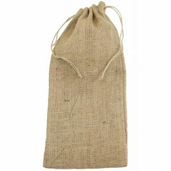 Kel-Toy KJP34-12 Burlap Pouch 6 in. x 14 in.-Natural