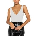 thumbnail image 1 of KelaJuan 2023 New Women Solid Color Tank Tops Sexy V-Neck Sleeveless Backless Vests Summer Slim Fit Seamless Tops Streetwear, 1 of 7