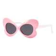 thumbnail image 1 of KelaJuan Kids Girls Boys Sunglasses Cute Bowknot Shaped Anti-UV Children Outdoor Fashion Sunglasses, 1 of 6