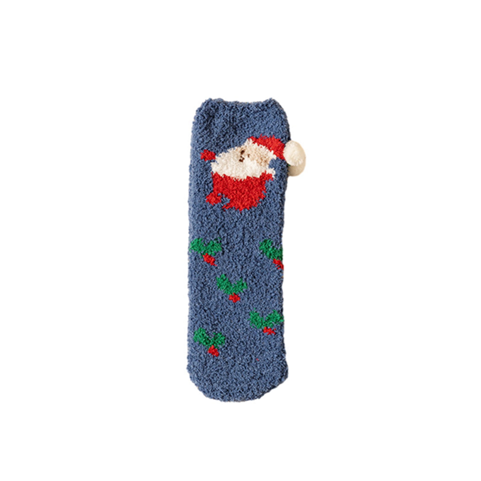 KelaJuan Women Christmas Socks, Soft Warm Santa Claus Snowman Festival ...