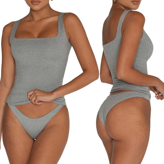 KelaJuan Women Summer Casual Solid Color Slim Fit Sleeveless Crop T-shirt for Streetwear Club Wear