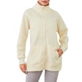 thumbnail image 1 of KelaJuan Women's Zip Up Sweatshirts Casual Long Sleeve Stand Collar Solid Color Jackets Oversized Tops Streetwear, 1 of 6