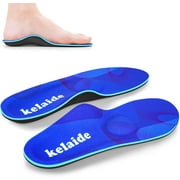 Kelaide Arch Support Insoles for Men Women,Orthotic Inserts for Flat Feet,Plantar Fasciitis,Metatarsalgia
