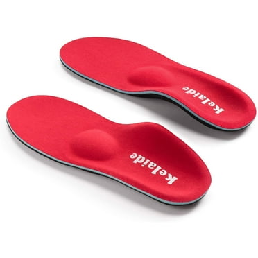 Kelaide Orthotic Insoles, Arch Support Flat Feet,Plantar Fasciitis,Overpronation Inserts for Men Women