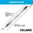 Kelaro EZ Dishwasher Mounting Bracket Kit for Granite and Quartz