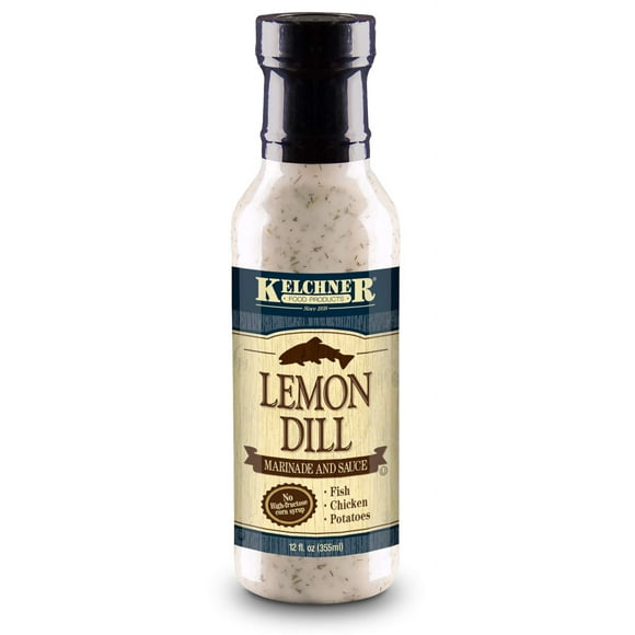 Kelchner Lemon Dill Marinade ZS23 & Sauce 12 fl. oz.