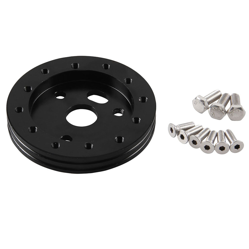 Kelingqi 6 Hole To 3 Hole Steering Wheel Hole Adapter 0.5 inch Steering