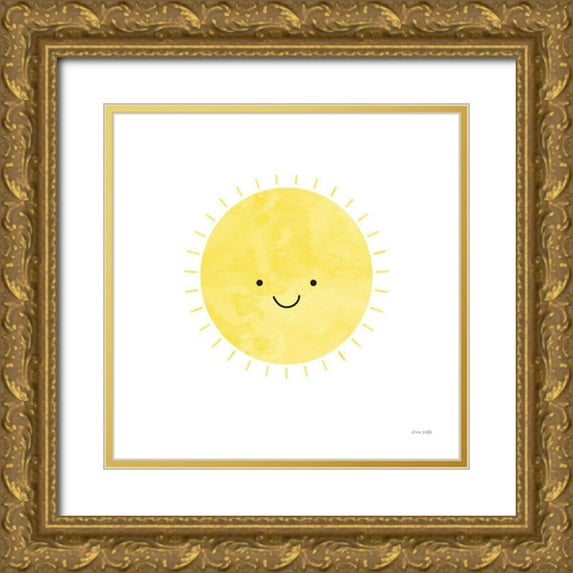 Kelle, Ann 20x20 Gold Ornate Wood Framed with Double Matting Museum Art Print Titled - Sunny Days