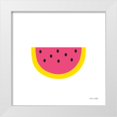 thumbnail image 1 of Kelle, Ann 26x26 White Modern Wood Framed Museum Art Print Titled - Watermelon, 1 of 4