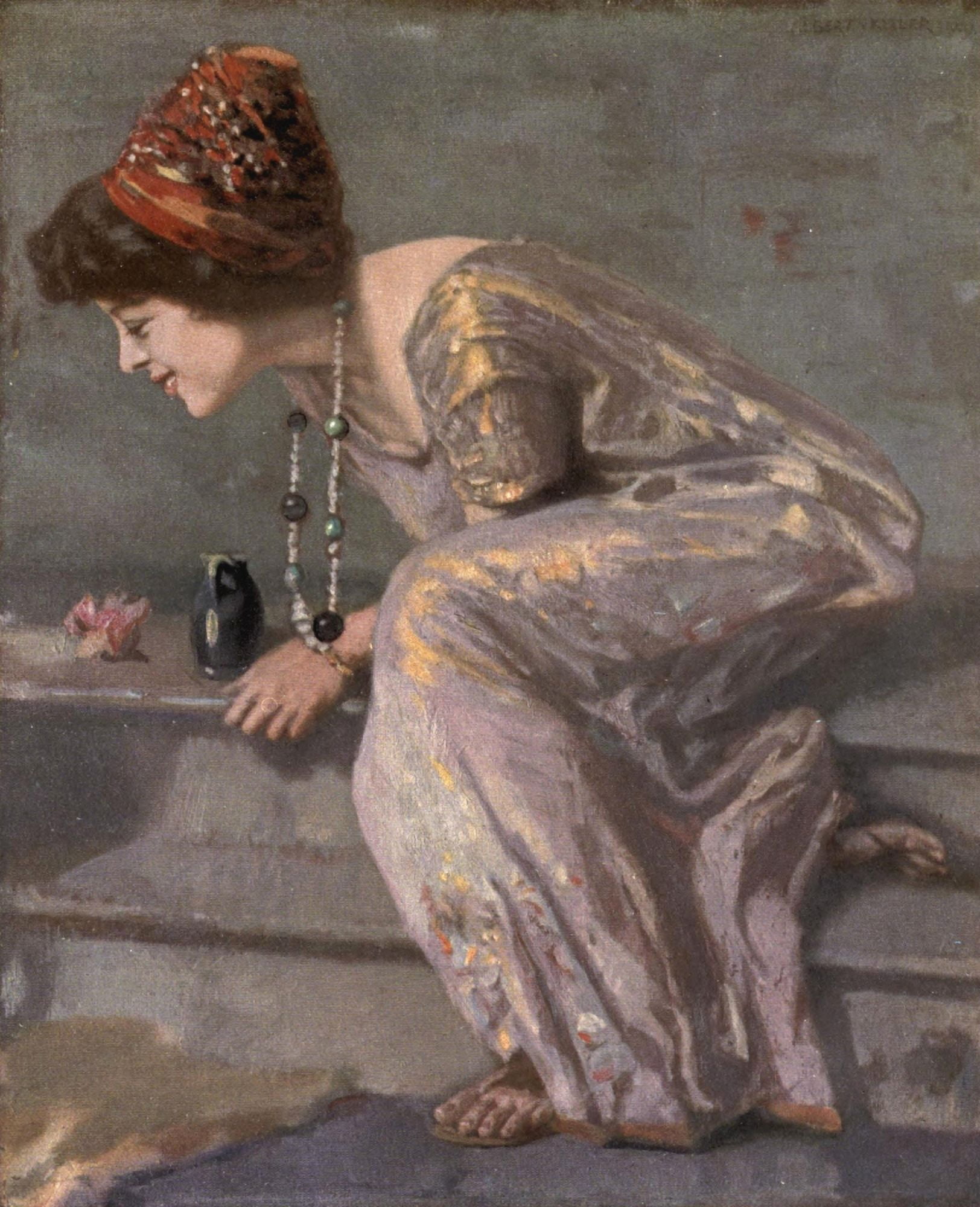 Keller 1913 Camilla Canvas Art - Albert von Keller (24 x 36)