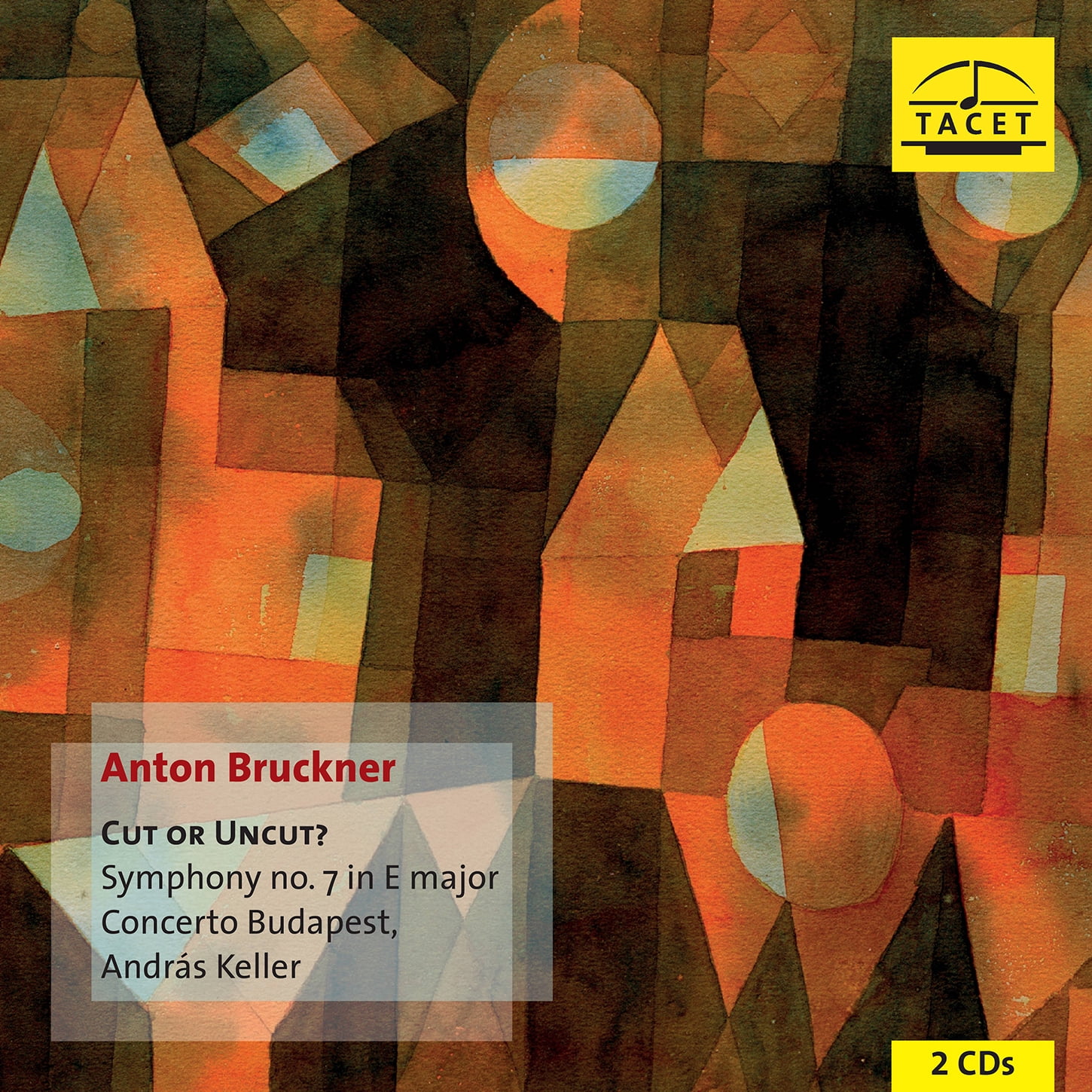 Keller / Bruckner / Concerto Budapest - Cut or Uncut - Music & Performance - CD