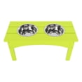 thumbnail image 1 of Keller Elevated Pet Feeder with Stainless Steel Bowls, 1 of 7