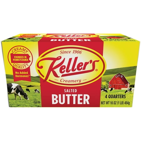 Keller's Creamery Salted Butter Sticks, 16 oz., 4 Count