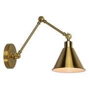 Kellers Gold Portable Plug-in Sconce