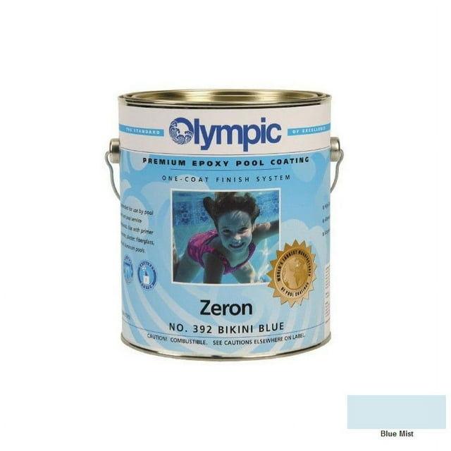 Kelley Technical 395GL Olympic Zeron One Coat Epoxy Pool Coating Blue