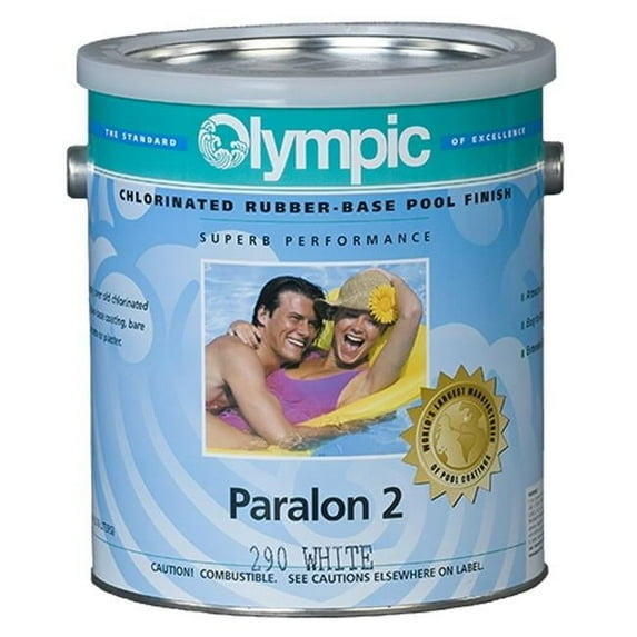 Kelley Technical Coating 292-GL Olympic Paralon 2 Chlorinated Rubber Base Enamel Gallon, Bikini Blue
