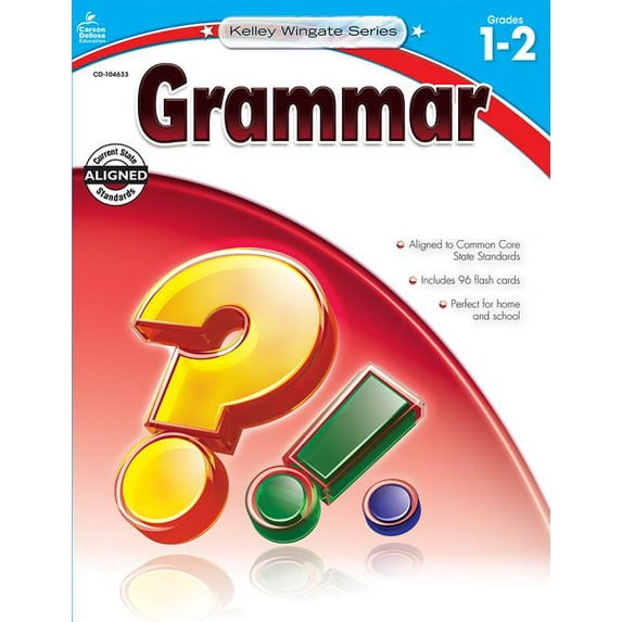 Kelley Wingate: Grammar, Grades 1-2 (Paperback)